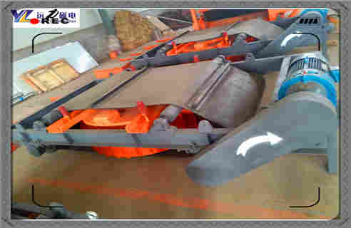 電磁自卸除鐵器 懸掛式 電磁自卸除鐵器 懸掛式