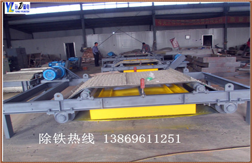 自卸帶式永磁除鐵器，云南自卸帶式永磁除鐵器_技術參數(shù)_云南自卸帶式永磁除鐵器磁塊安裝方式_如何換帶 