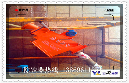 法蘭管道除鐵器，福建法蘭式管道除鐵器_遠力福建法蘭式管道除鐵器廠家作規程12000高斯 可定制工作原理_安裝示意圖