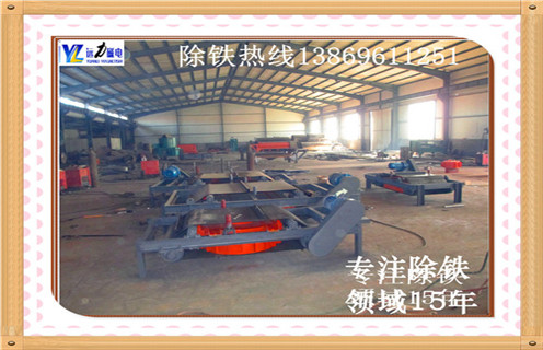 自卸式電磁除鐵器，陜西自卸式電磁鐵除鐵器_陜西自卸式電磁鐵除鐵器如何鑒別好壞_安裝及控制原理圖