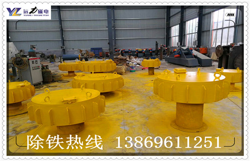 自卸式電磁除鐵器，廣東自卸式電磁除鐵器_規格型號_廣東自卸式電磁除鐵器安裝效果適用范圍的工作原理