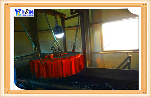 懸掛電磁除鐵器，海南懸掛電磁除鐵器_規(guī)格型號_海南懸掛電磁除鐵器安裝效果適用范圍的工作原理