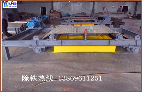 永磁自卸式除鐵器，廣西RCYD系列永磁自卸式除鐵器_內部磁塊安裝方法_廣西RCYD系列永磁自卸式除鐵器批發(fā)如何卸鐵特點供應型號價格